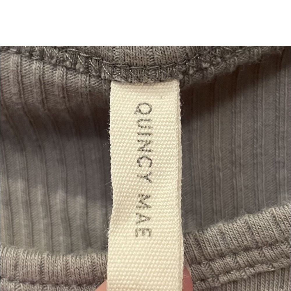Quincy Mae ribbed lap tee - Picture 4 of 4